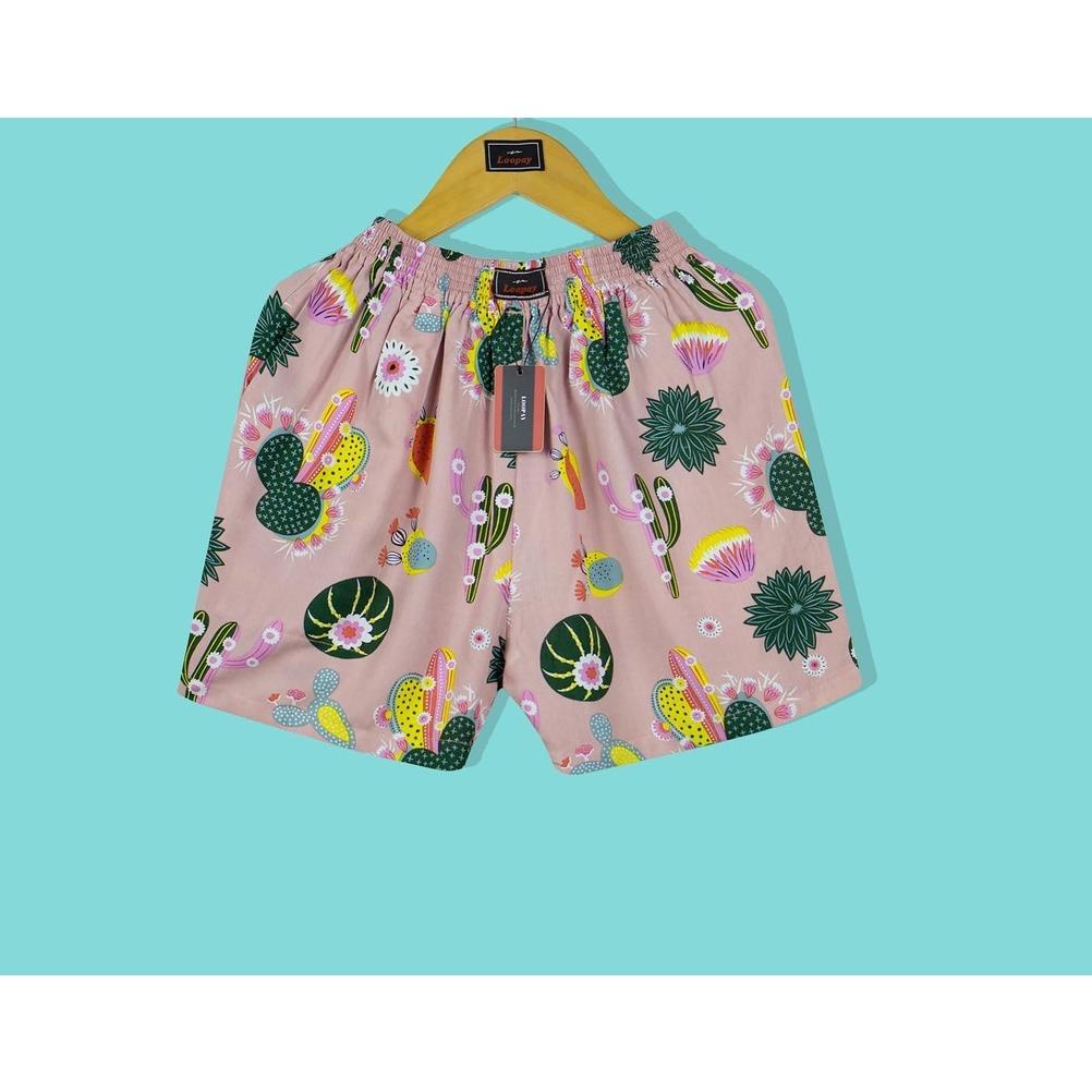 CELANA BOXER LOOPAY MOTIF PINK KAKTUS (PK)