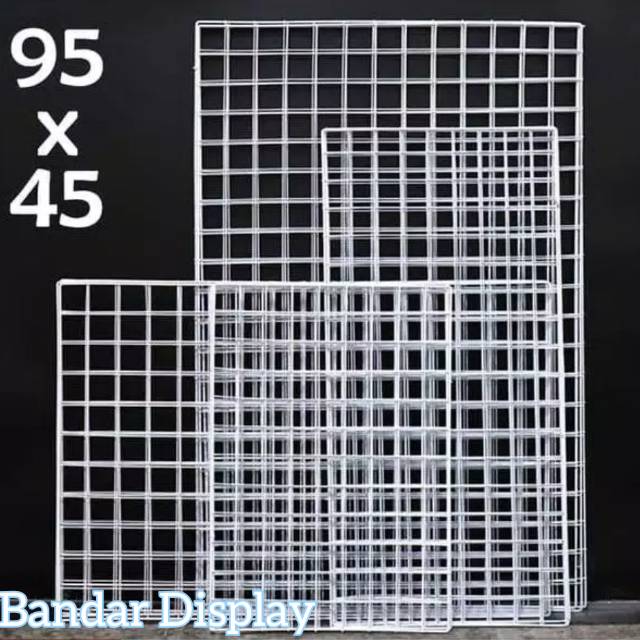 Flash Sale Kawat Ram Pajangan Dinding Aksesoris Hp Ukuran 95 X 45 Cm wx7NgaMH5WV6yp