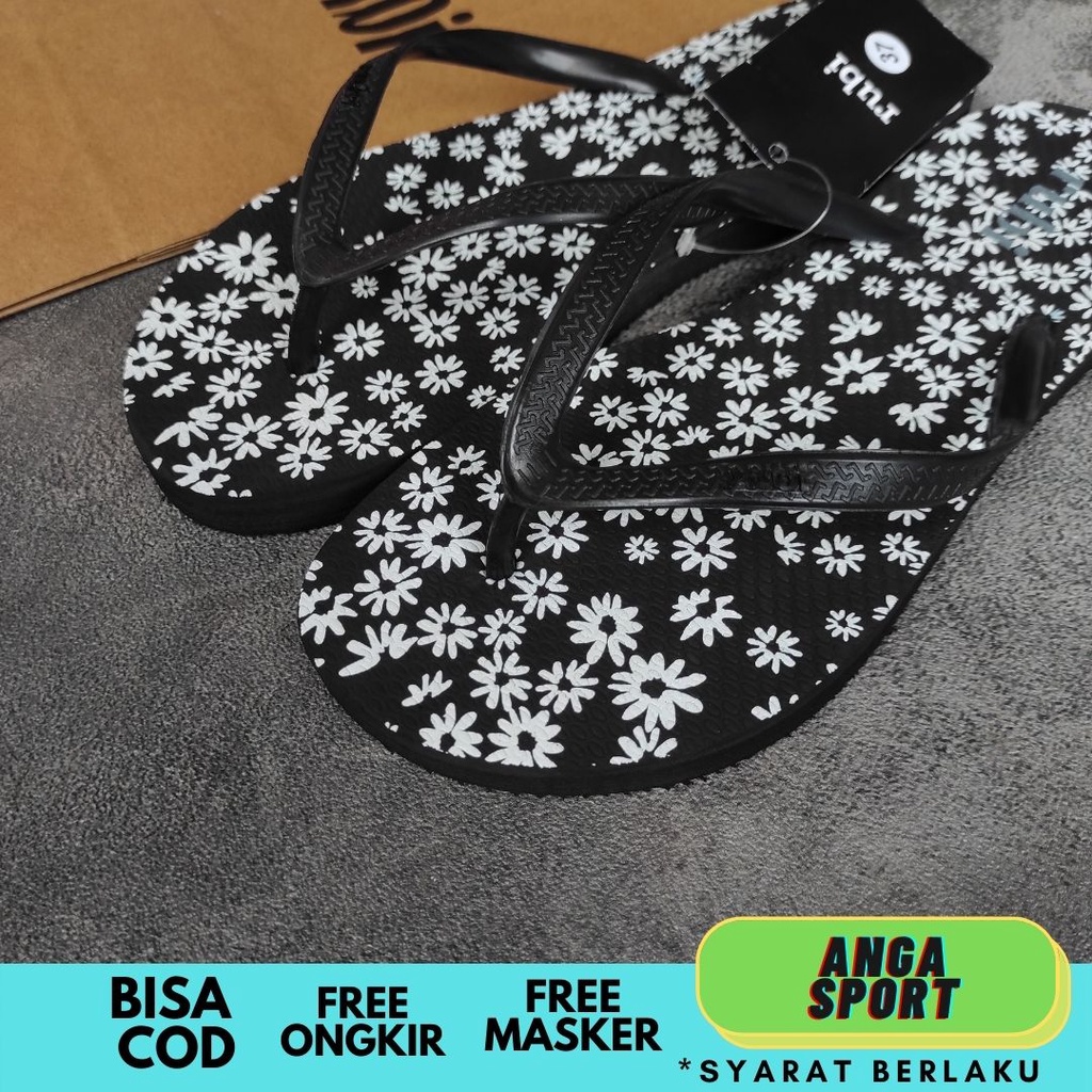 SANDAL JEPIT RUBI WANITA MOTIF FLOWERS PUTIH PREMIUM SENDAL CEWEK KASUAL DISTRO FLIP FLOP SANDAL SANTAI PEREMPUAN REMAJA TERLARIS