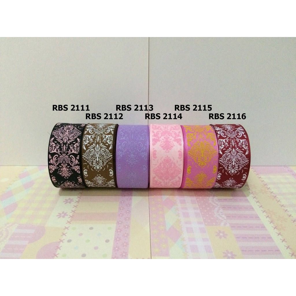 

[10 YARD] PITA SATIN MOTIF SALE RBS 2111,2112,2113,2114,2115,2116