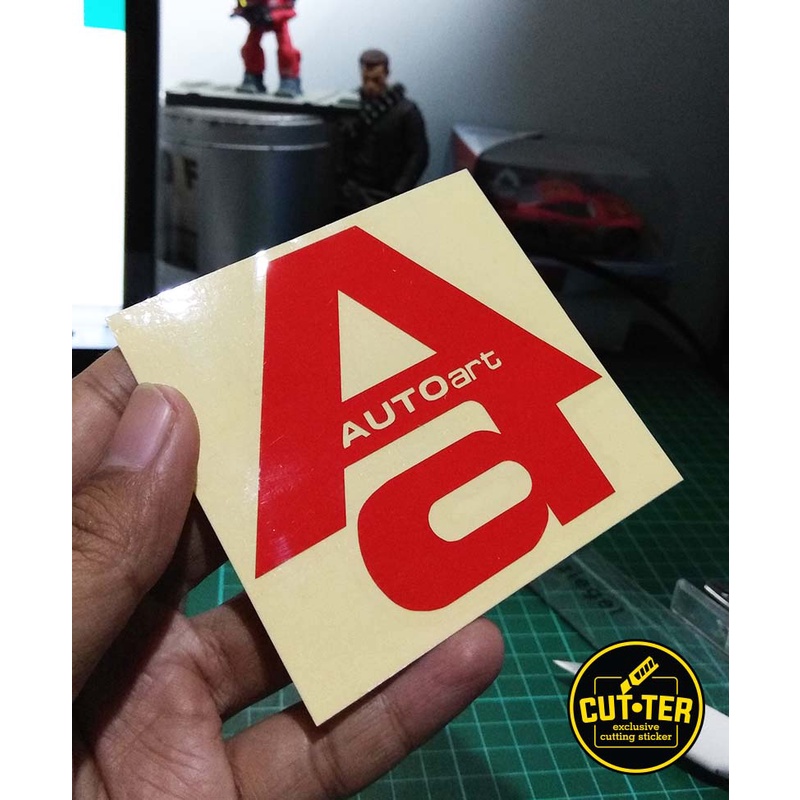 cutting sticker AUTOART logo
