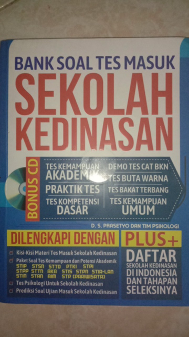 Buku Seru Bank Soal Tes Masuk Sekolah Kedinasan Shopee Indonesia