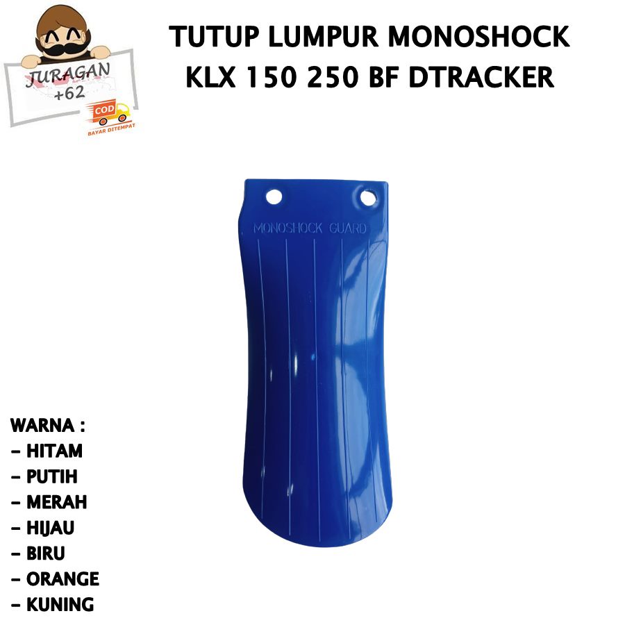 COVER TUTUP PENAHAN LUMPUR SHOCKBREAKER MONOSHOCK KLX 150 250 DTRACKER D TRACKER MONO SHOCK SHOCK BREAKER