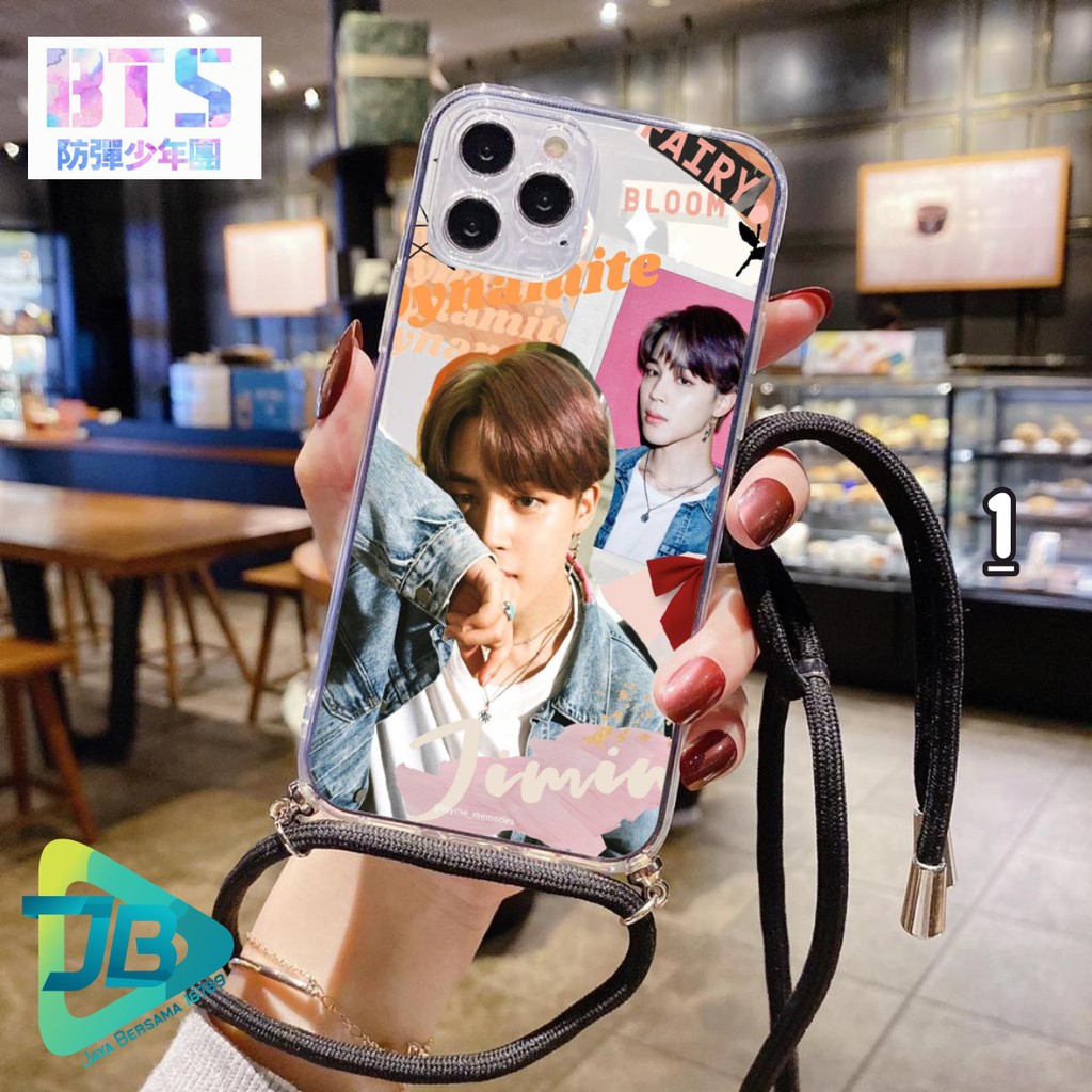 Softcase Slingcase Lanyard Bening KPOP Xiaomi Redmi 6 6a 7 7a 8 8a 9 9a 9c Pro JB4548