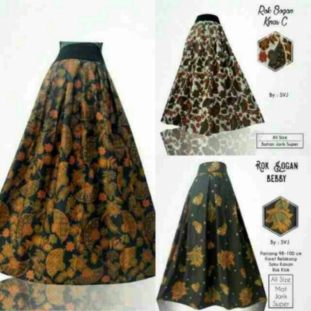 ROK BATIK SOGAN MURAH ROK SOGAN TERMURAH ROK BATIK TERMURAH PROMO ROK BATIK SOGAN