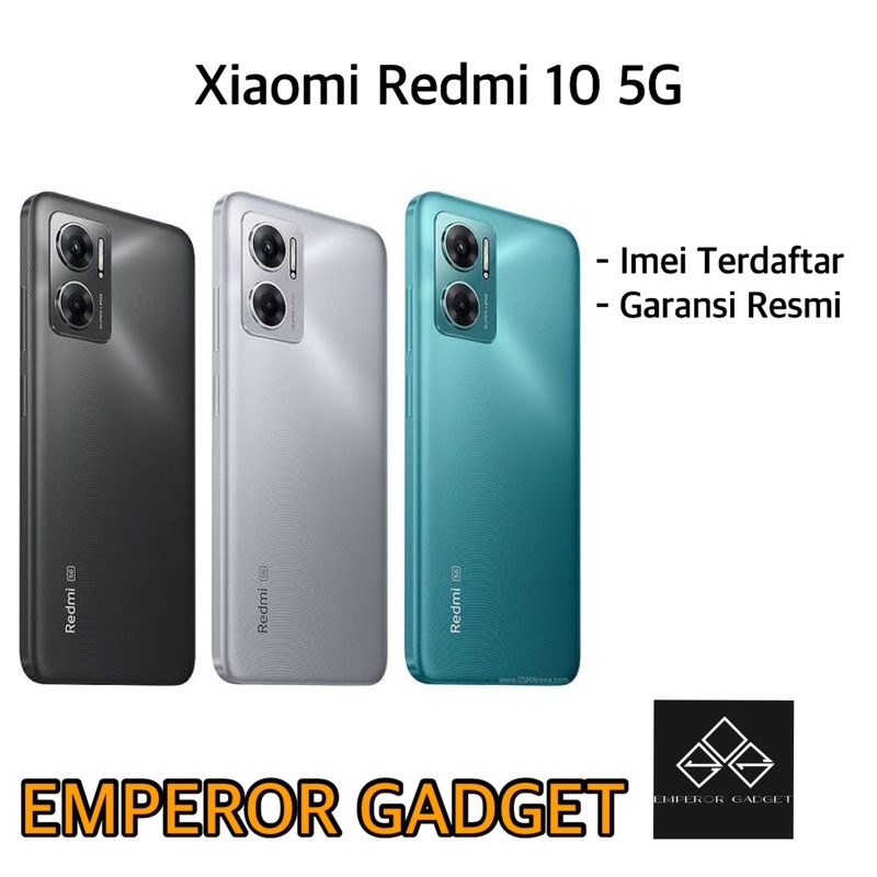 XIAOMI REDMI 10 5G RAM 4/128 GB - 6/128 GB Resmi