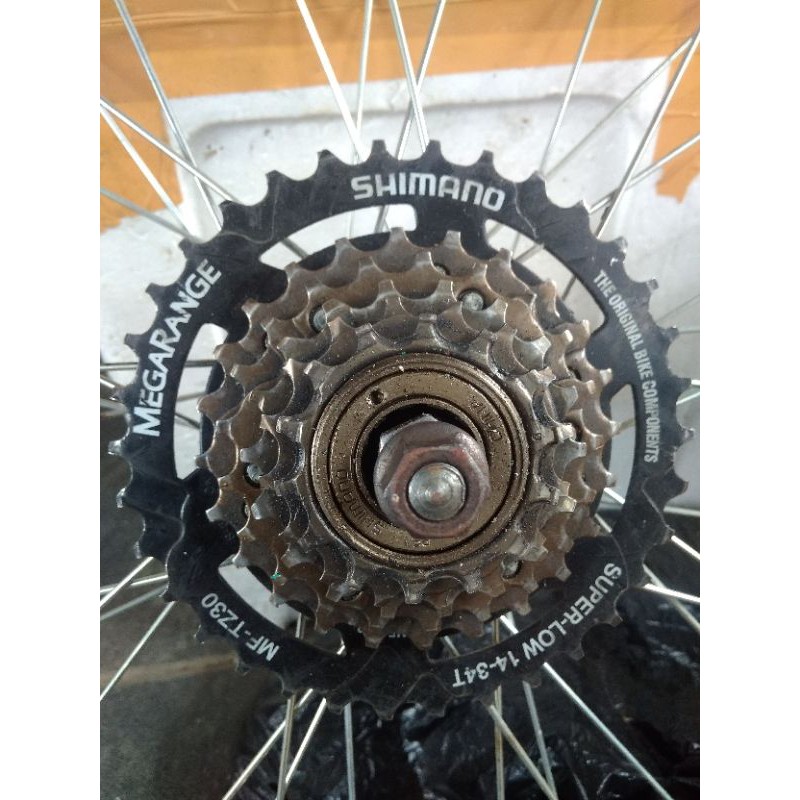 sproket shimano megarange 6 speed