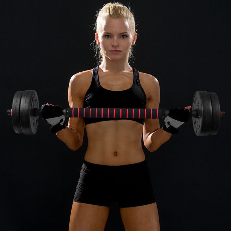 dumbell set conector pvc 20 kg