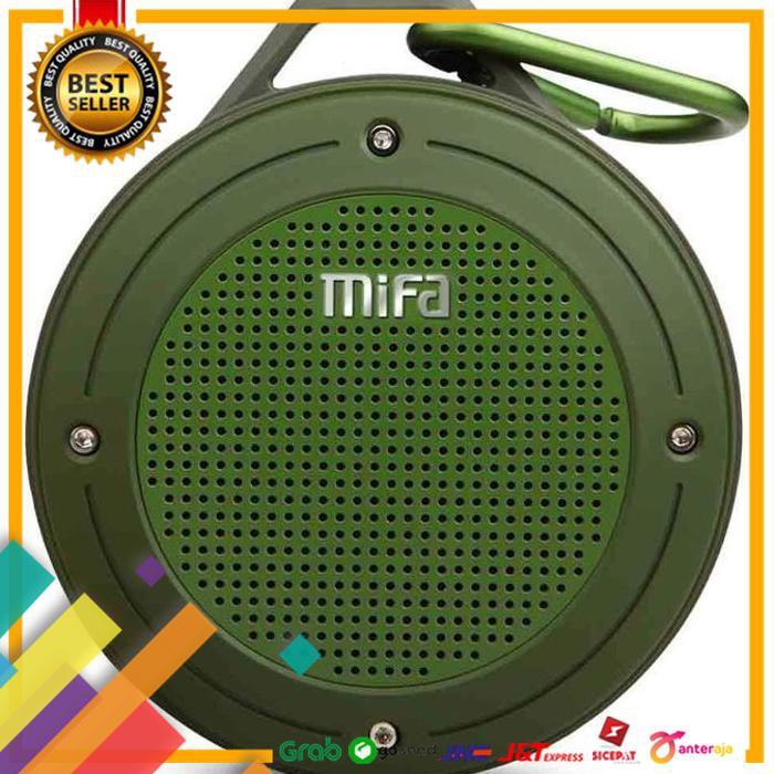 HOT SALE.. MIFA F10 WATERPROOF BLUETOOTH SPEAKER PORTABLE WIRELESS TRAVEL - ABU-ABU ..TERMURAH
