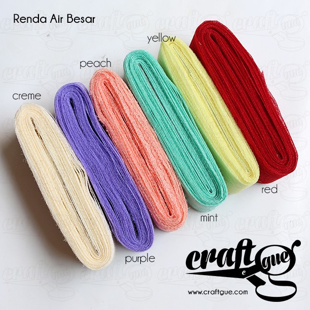 Renda Air Besar (Roll)