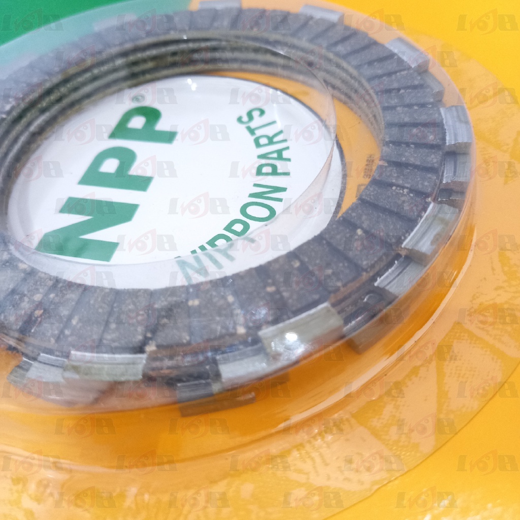 NPP Kampas Plat Kopling Smash Part Motor Suzuki 4 Lembar Clutch Disk Set Lengkap