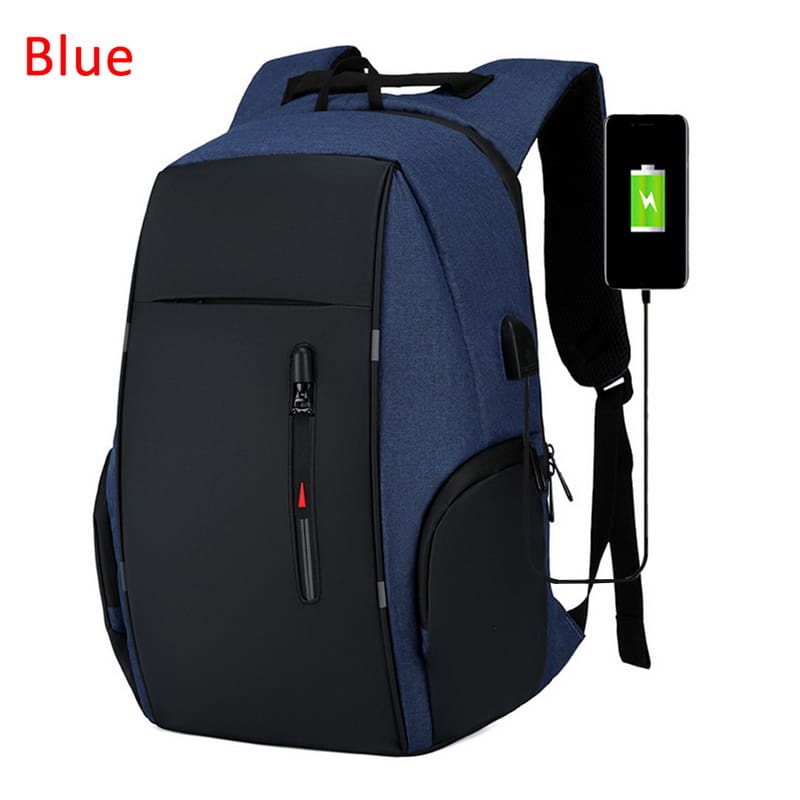 dzakybag - Tas Ransel Backpack Fashion Tas Sekolah Anak Ransel Pria Anti Maling USB Notebook Tas Travel Sekolah Tahan Air Ransel Laptop Bisnis