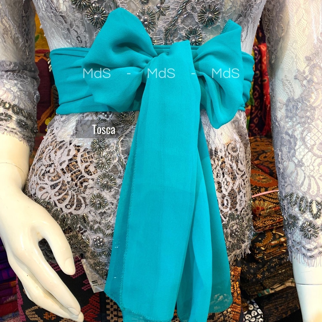 Selendang Crep Bali Panjang 2,5 Meter-Tosca