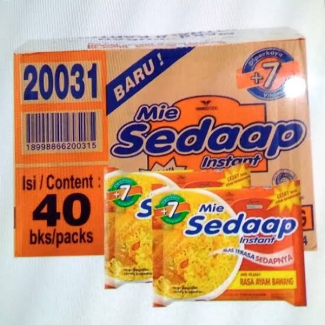 

Mie sedap kuah