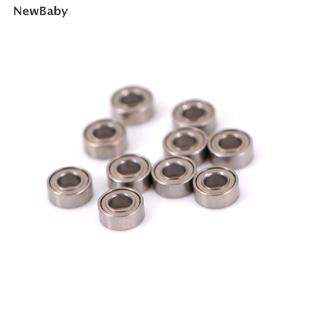 10pcs bearing Bola Mini MR63ZZ 3x6 X 2.5mm Bahan Baja