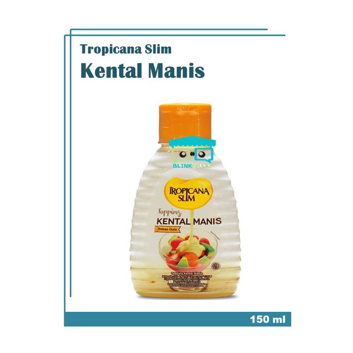 Tropicana Slim Topping Kental Manis 150 ml Cream Sugar Free Diet