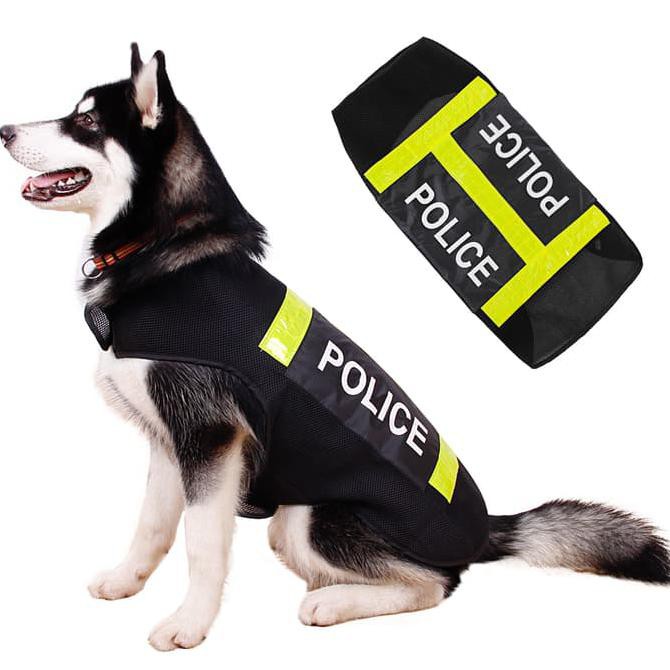 Police Vest Baju Rompi Doggy Anjing Polisi K9 /Baju hewan