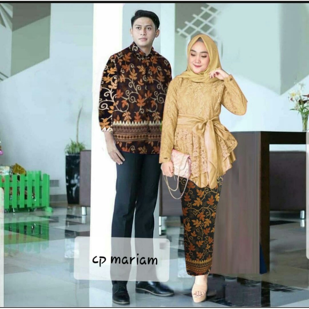 COUPLE MARIAM / COUPLE KINANTI / CP SET KEBAYA KINANTI 3 UKURAN