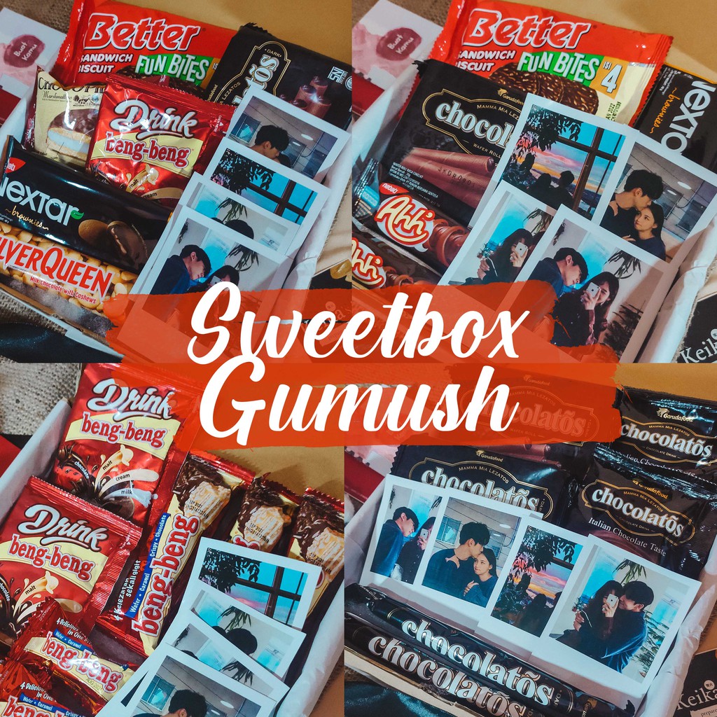 SweetBox Gumush Hampers Gift Wisuda Ultah  Pacar  Kado 