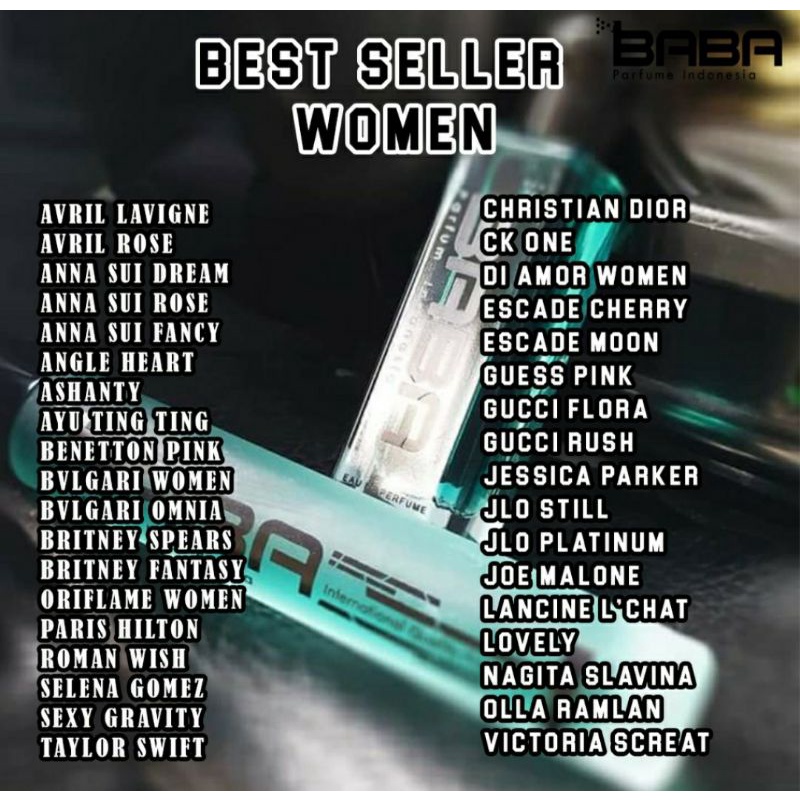 BABA PARFUM  - PARFUM PREMIUM - PARFUM WANITA - PARFUM PRIA