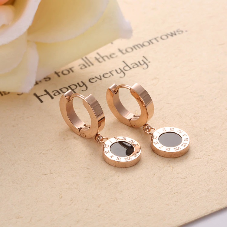 Anting BULGARY TITANIUM Fashion Korean Quality Import Model Terbaru 2021 Bisa Cod Bayar Ditempat