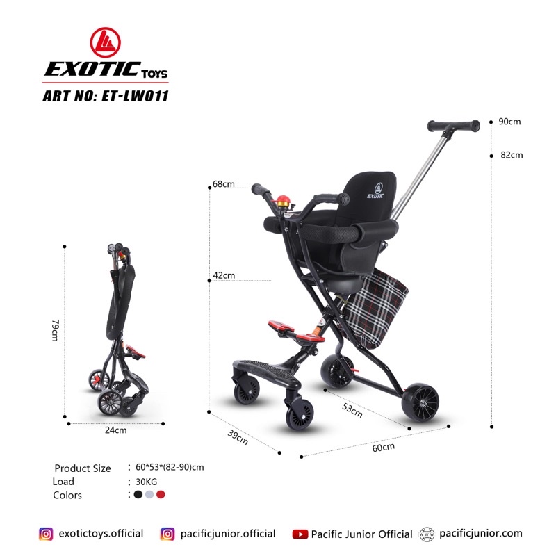 Baby Stroller Exotic LW 011 LW 007 LW 001 LW 101 LW 105 LW 201 LW011 LW007 LW001 LW101 LW105 LW201 Folding Bisa Dilipat Kereta Dorong Anak Bayi Alat Bantu Bawa Anak Bayi LW 001-1 LW001-1 LW 002 LW002 LW 005 LW005 LW 112 LW112 LW 129 LW129