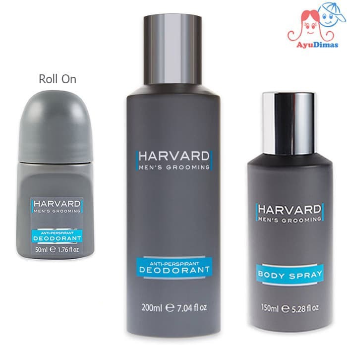 HARVARD Anti Perspirant / Roll On Deodorant / Body Spray