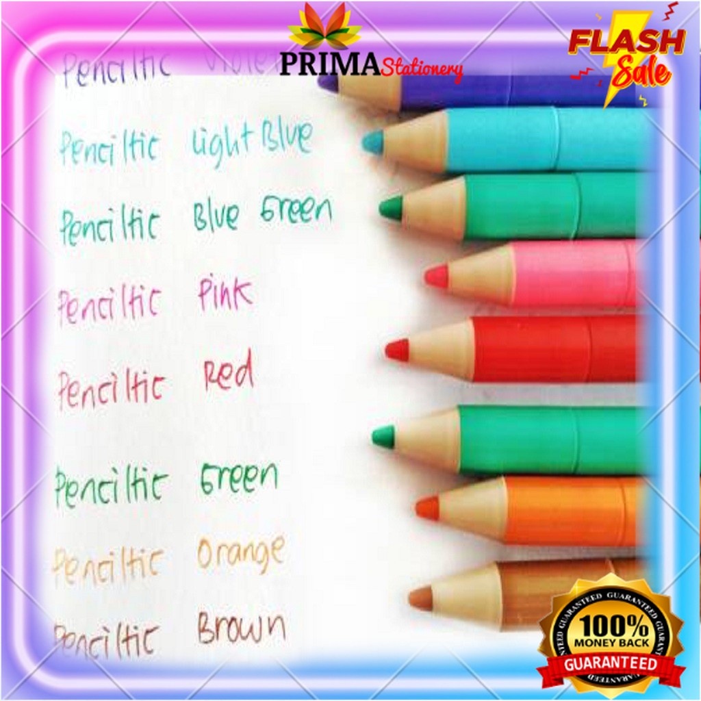

BALLPOINT, BOLPEN, POLPEN, PULPEN, PENA ( PROMO !!! ) Zebra Penciltic Pulpen Spidol Color Warna 0,4