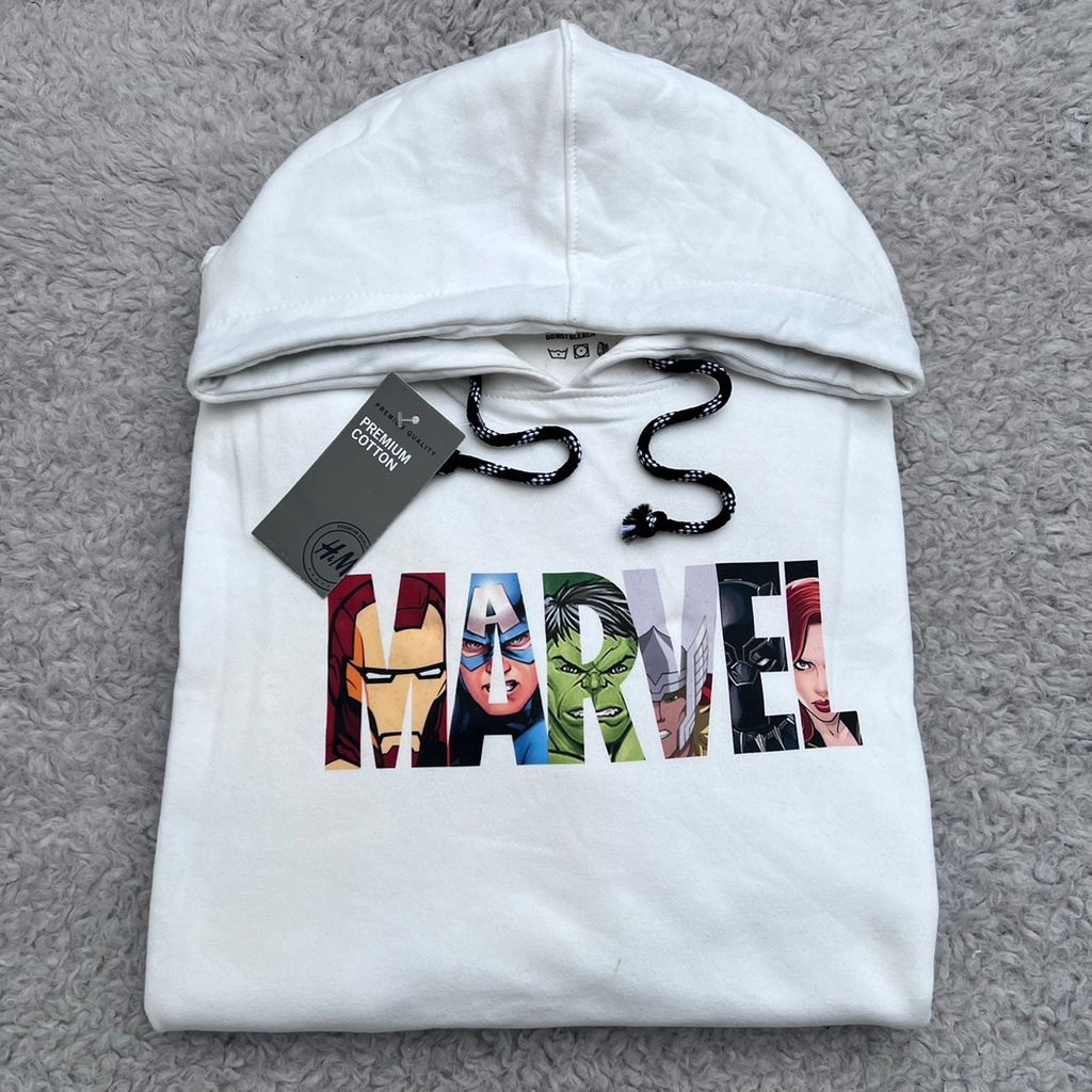 Sweater Hoodie H&amp;M Pria dan Wanita Marvel - Toy Story - ACDC - StarWars - Billie