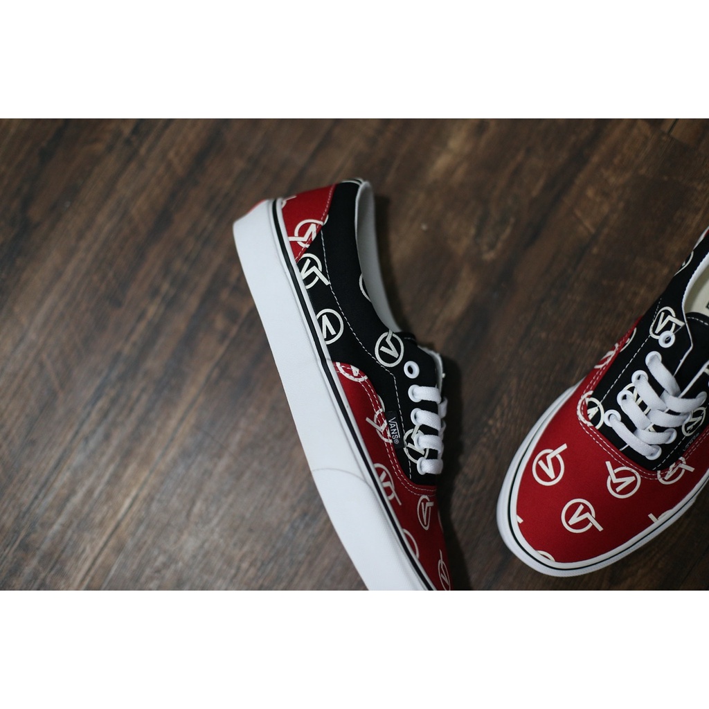 Vans Era Circle V Red Black Original