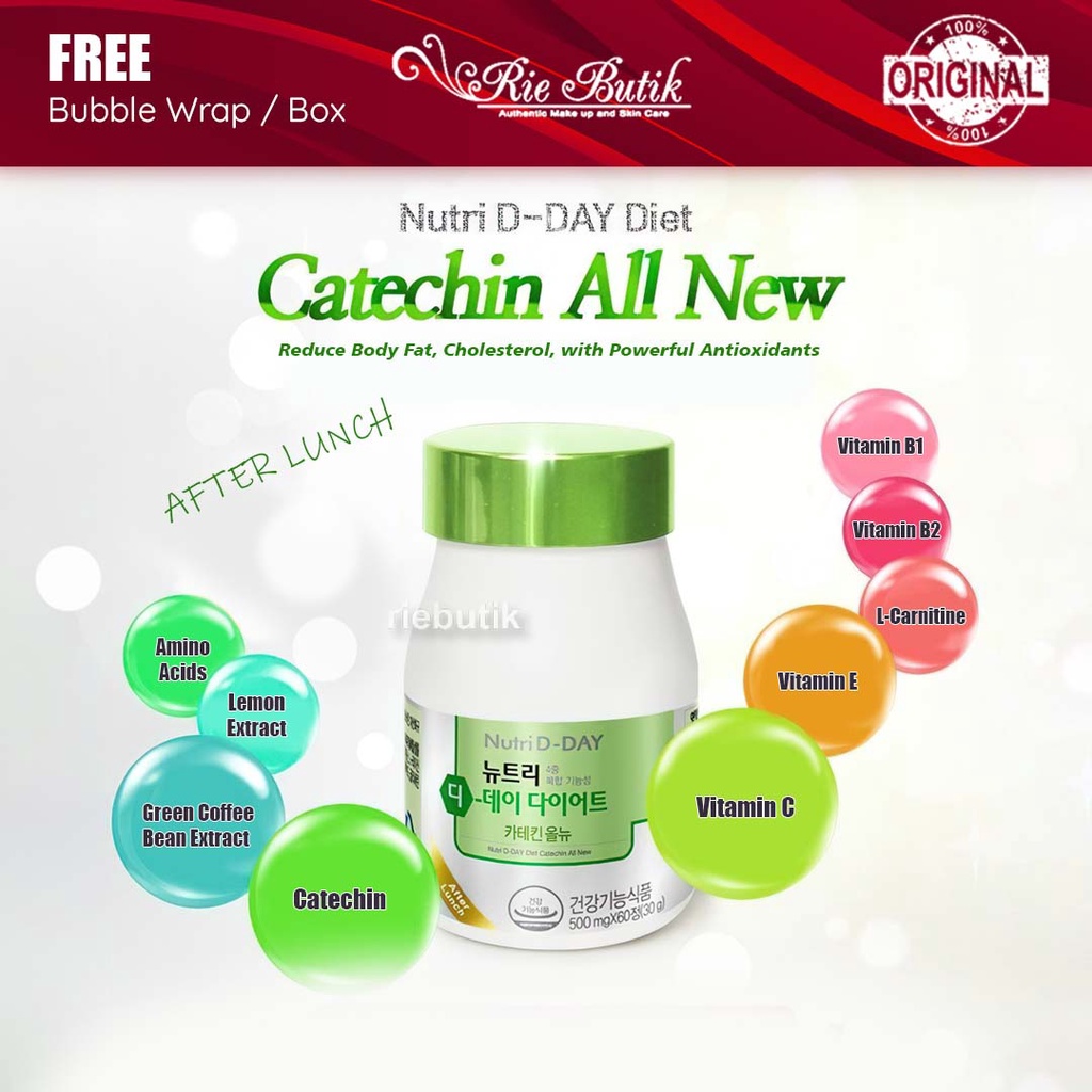 Nutri D-Day All New Catechin After Lunch / Before Sleeping