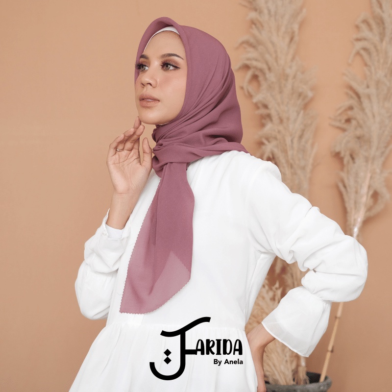 Hijab Bella Square Laser cut / Kerudung Segiempat Voal Superfine Polly Cotton Ultimate / Plain Basic / Jilbab Segi Empat  Lasercut Lc Cod Terbaru-TARO