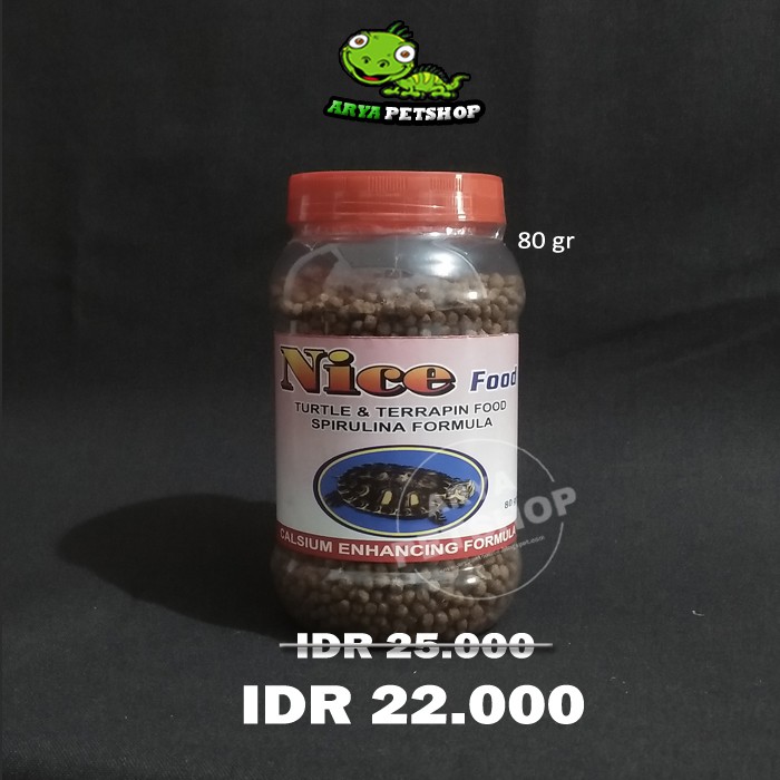 Makanan Kura kura - Makanan Kura Air - Makanan Kura Air Terbaik - Pellet Kura kura - Arya Petshop