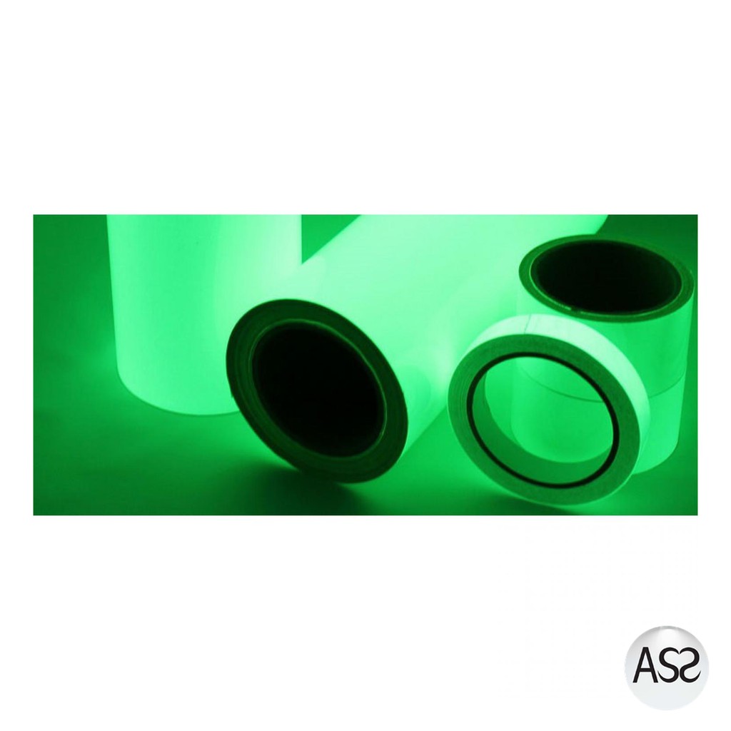 ASS Shop - YIKAA Lakban Glow In The Dark Luminous Adhesive Tape 1.5cmx10m - A0015