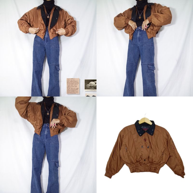 (TERBARU 8/6/22 slide 27-38) THRIFT VINTAGE JAKET OVERSIZE MURAH-27. M (53×116)