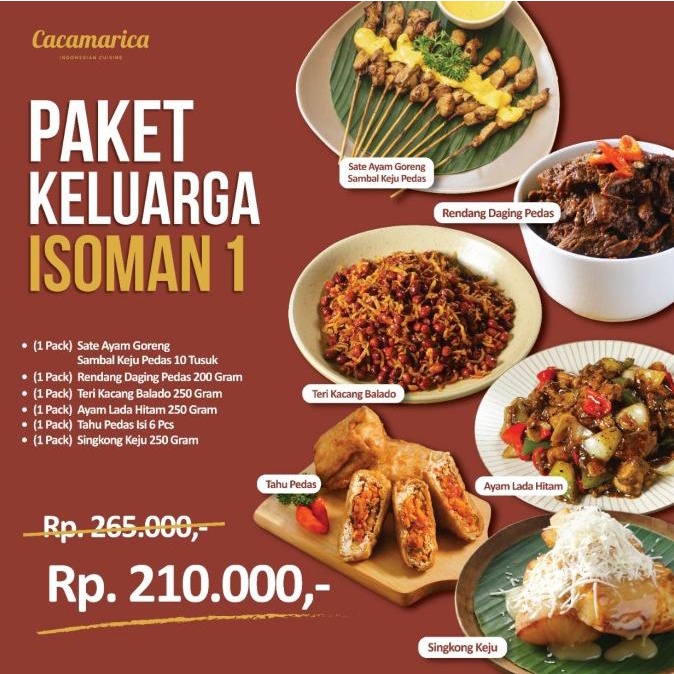 

BAYAR DITEMPAT PAKET KELUARGA ISOMAN 1 FROZEN FOOD HEMAT