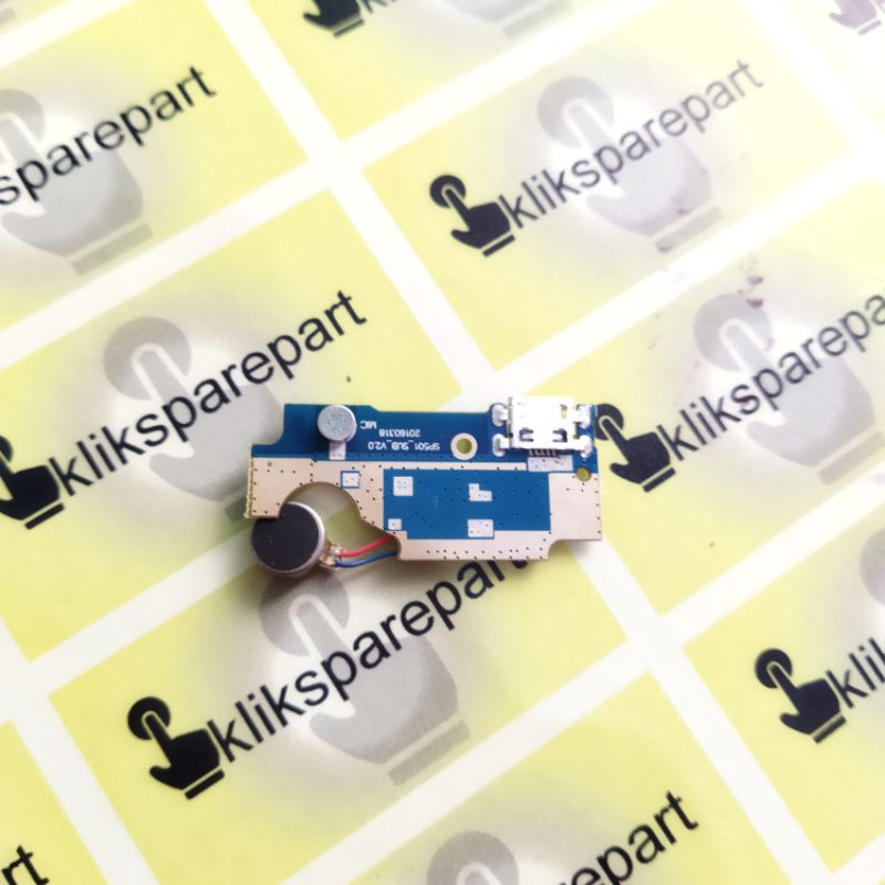 Connector Charger Lava Iris 870 Flexibel Fleksibel Konektor Papan PCB Papan Cas