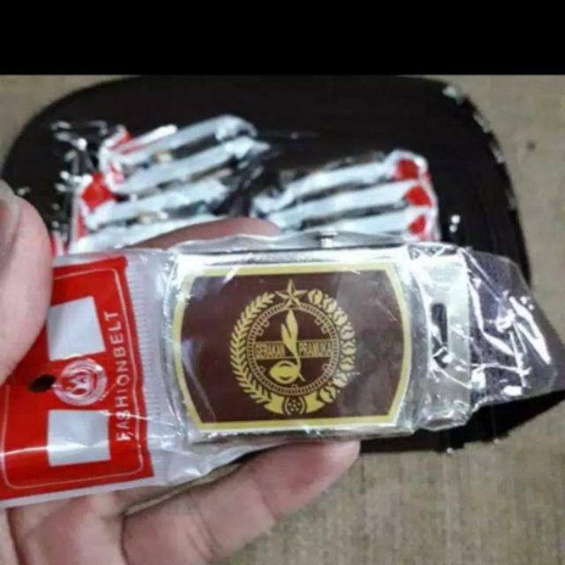 IIKAT PINGGANG GESPER SABUK SEKOLAH SD SMP SMA PRAMUKA SIZE JUMBO