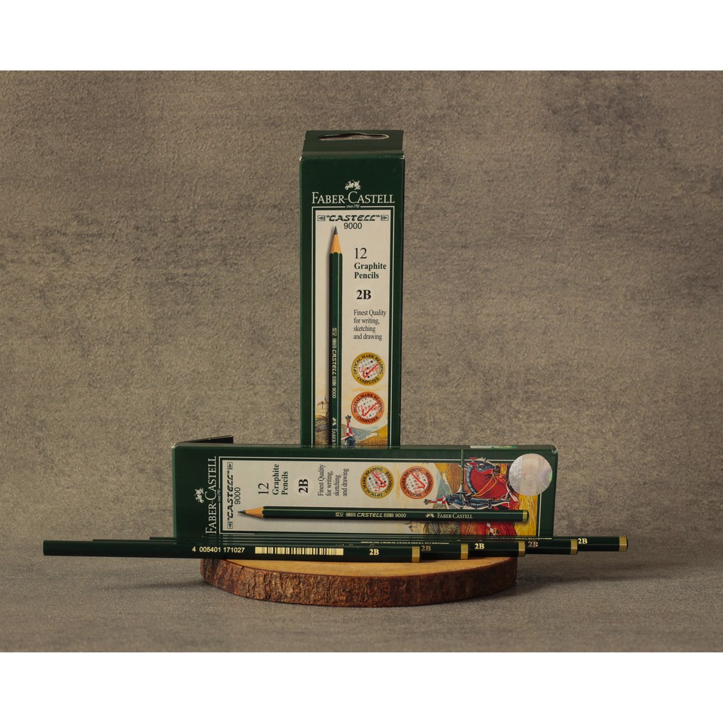 

(6 Piece)pensil 2b pencil faber castell