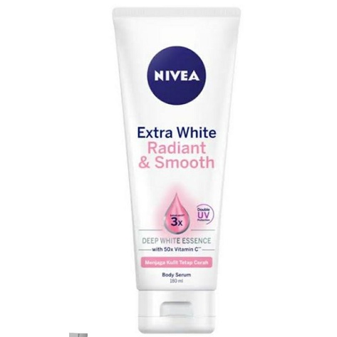 nivea extra white body serum radiant & smooth