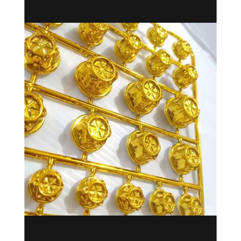 TUTUP BAUT MONEL VARIASI / TUTUP MONEL BAUT VARIASI GOLD