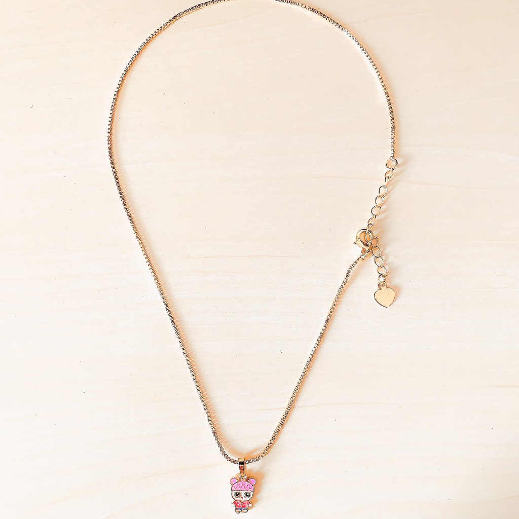 Kalung Anak LOL Pink Gold Xuping