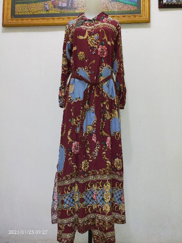 Longset Rayon Rainbow Premium//setelan Celana//long Tunik/oneset Premium/oneset Terbaru