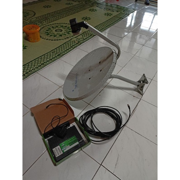 parabola mini lengkap receiver k vision