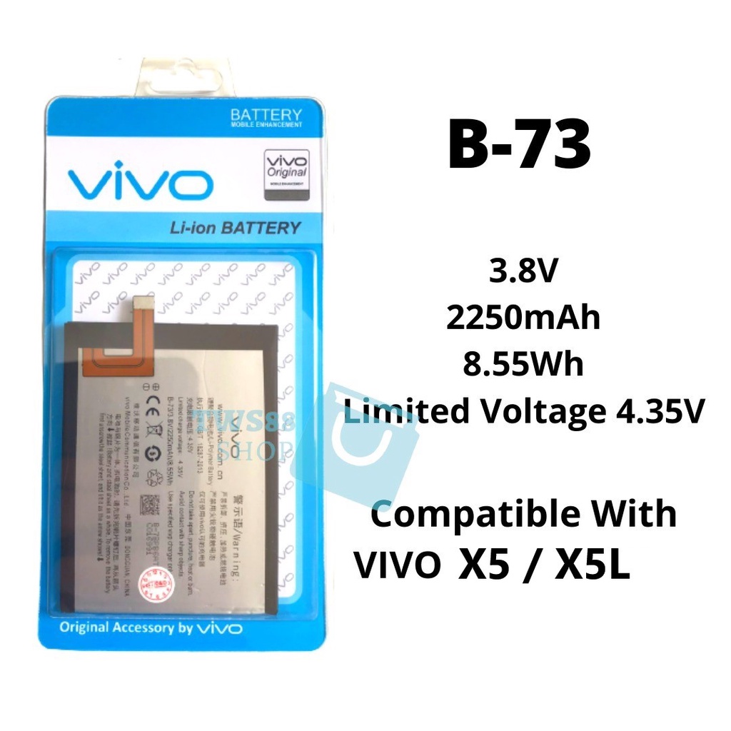 Batre Baterai Battery Original Vivo X5 / X5L B-73