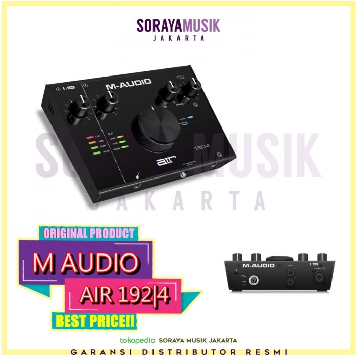 M Audio Air 192 4 Audio Interface Soundcard Recording