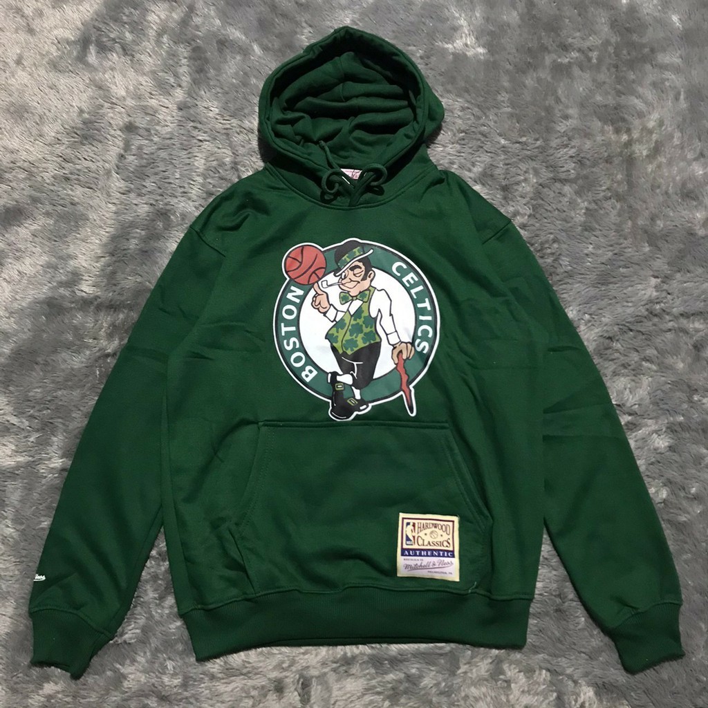 Hoodie Mitchell and Ness Celtics Premium