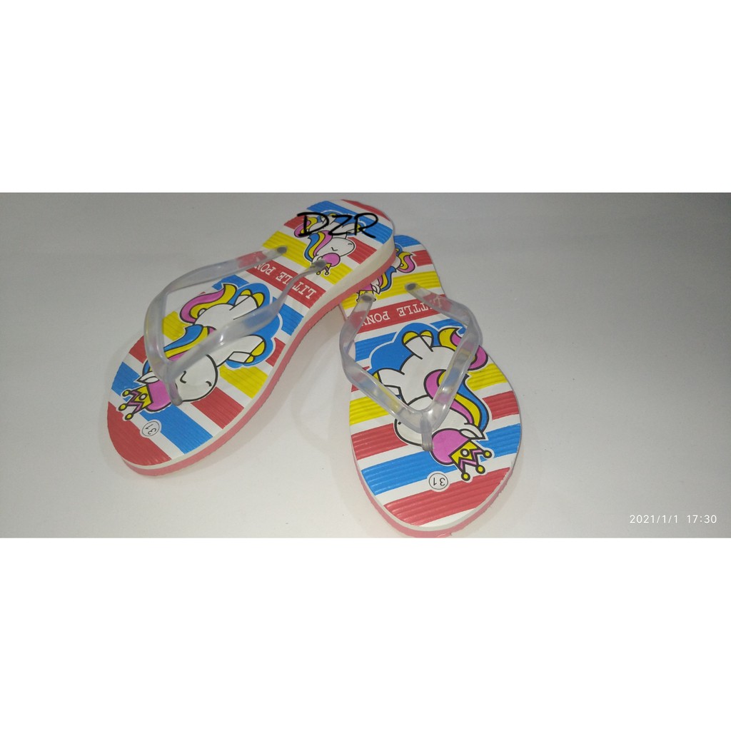 SANDAL ANAK KUDA PONY/SANDAL ANAK TALI JELY/SANDAL ANAK MURAH