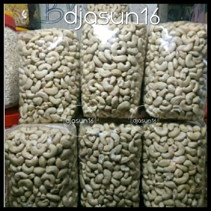 

DISKON TERBATAS !!! KACANG MEDE | KACANG METE | CASHEW NUT MENTAH 1KG TERLARIS