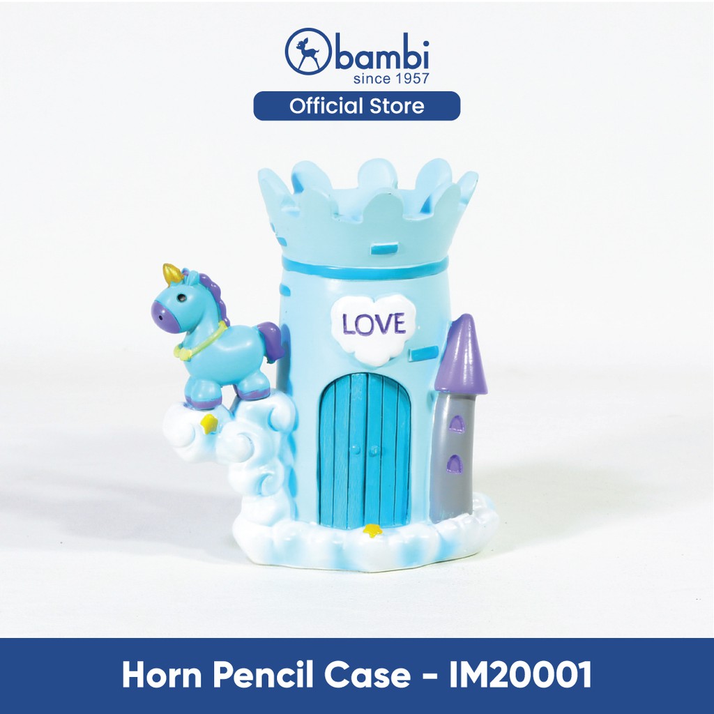 

Bambi Pencil Box Horn Keramik Tempat Pensil / Tempat Pulpen / Tempat Pencil kode IM20001